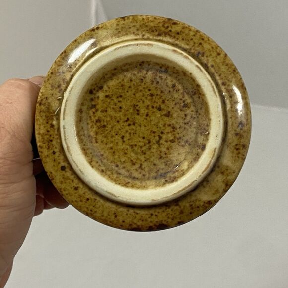 lot of 4 vintage pottery mugs a Hall 1789 made is USA unmarked Japan retro kitch - Picture 15 of 15